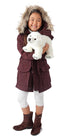 FOLKMANIS PUPPETS - Polar Bear Cub Hand Puppet